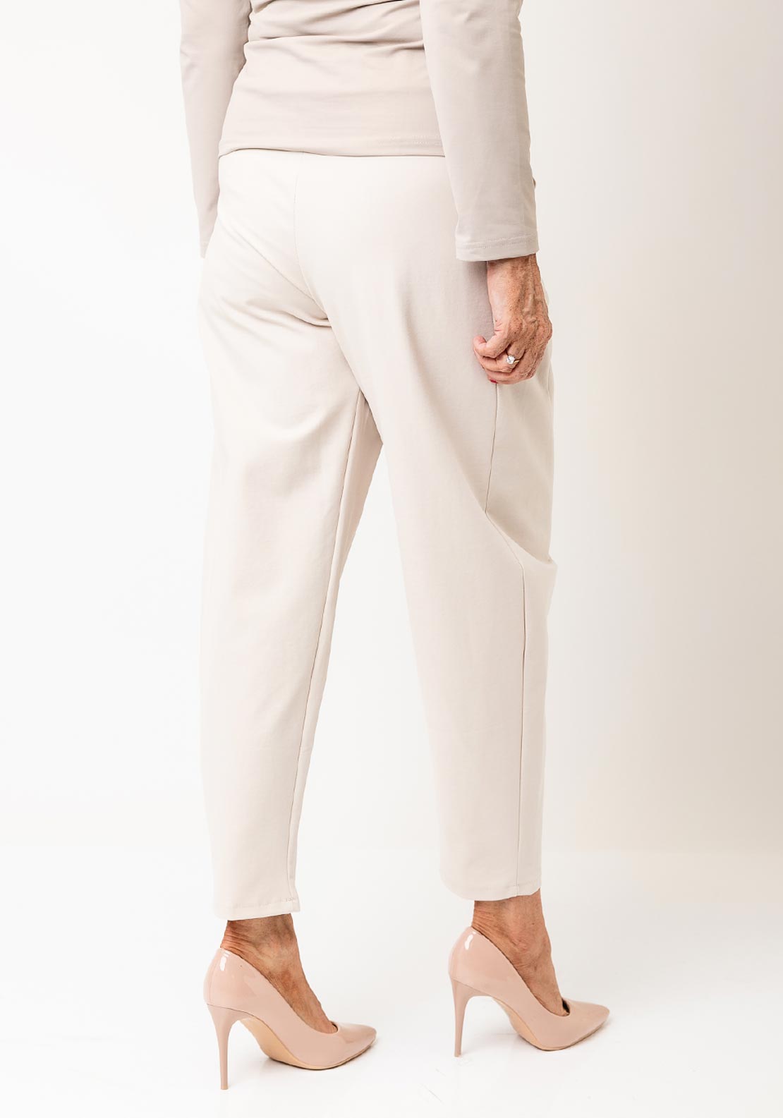 DECK Barrel Trousers Beige