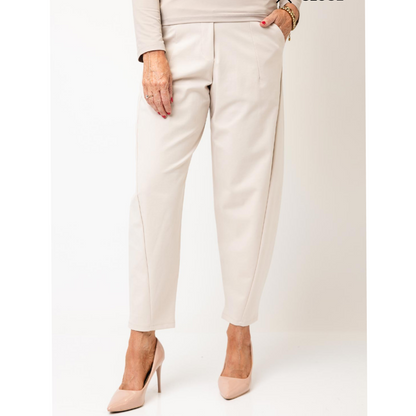 DECK Barrel Trousers Beige