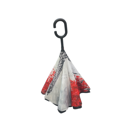 Upside Down Umbrella Eiffel Tower