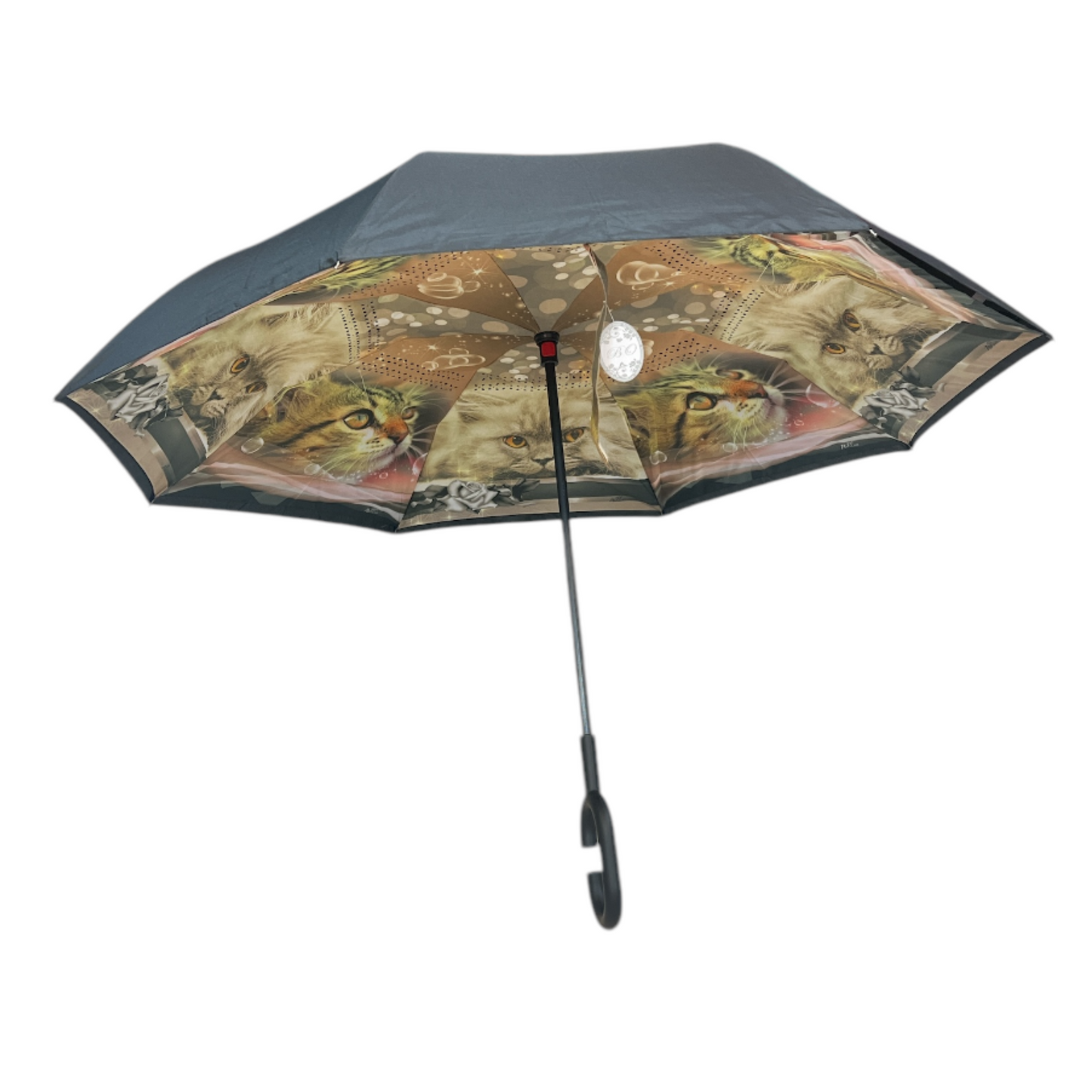 Upside Down Umbrella Cats Design