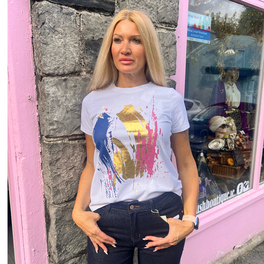 RELAX & RENEW White T-Shirt