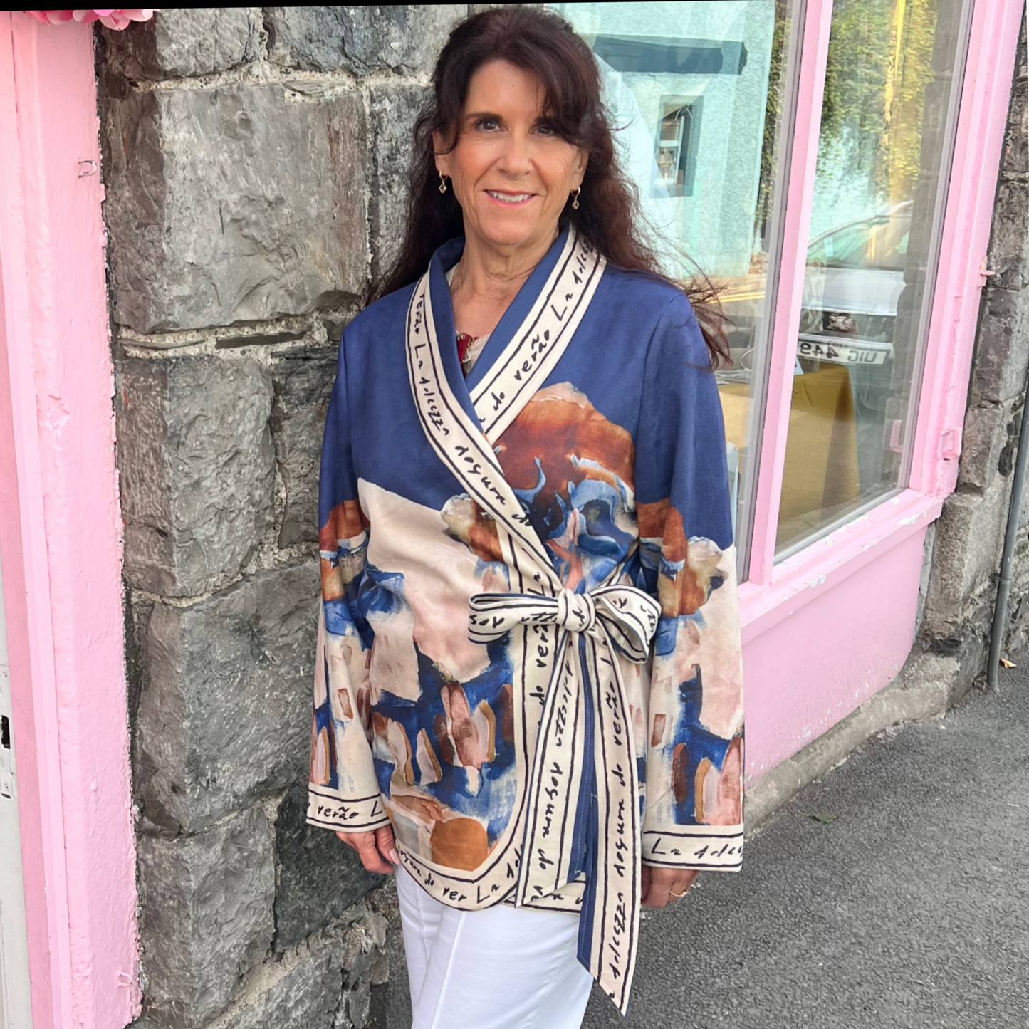 Almalfi Suedette Wrap Over Jacket (3 Colours)
