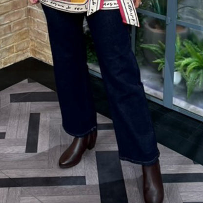 Lara Wide Leg Dark Denim Jeans