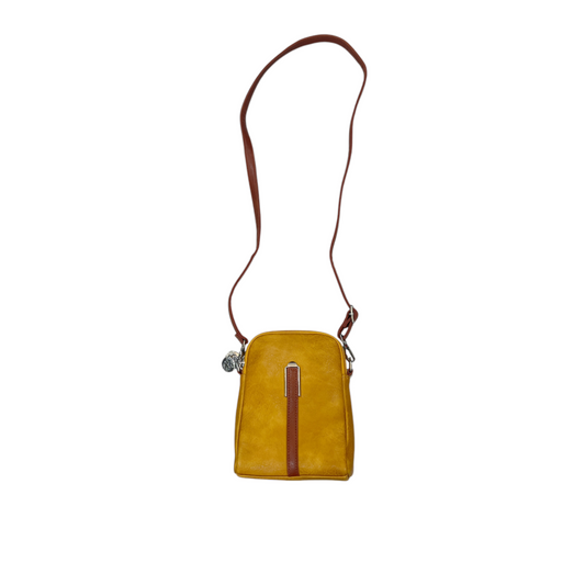 Mustard & Tan Crossbody Bag