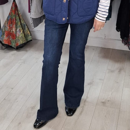 Rant & Rave Kim Flare Dark Jeans