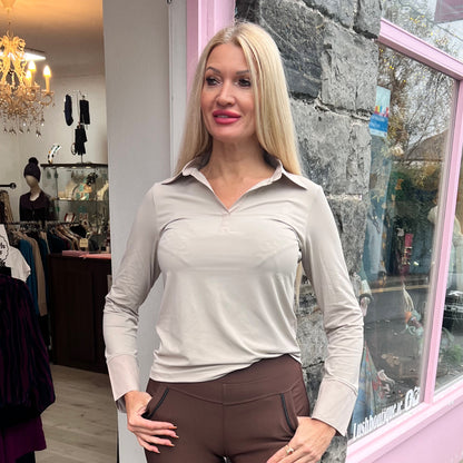 DECK Layering Shirt Taupe