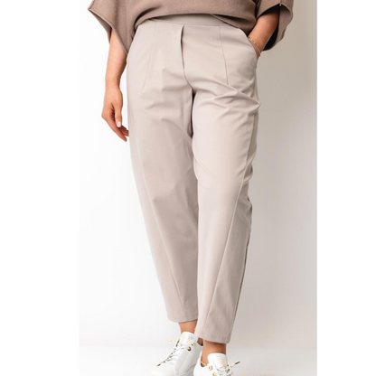 DECK Barrel Trousers Taupe