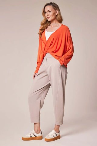 DECK Barrel Trousers Taupe