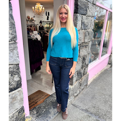 Emer Knitted Jumper Teal