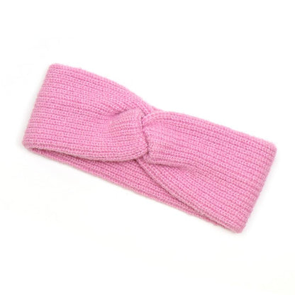 Recycled Blend Soft Pink Knit Headband