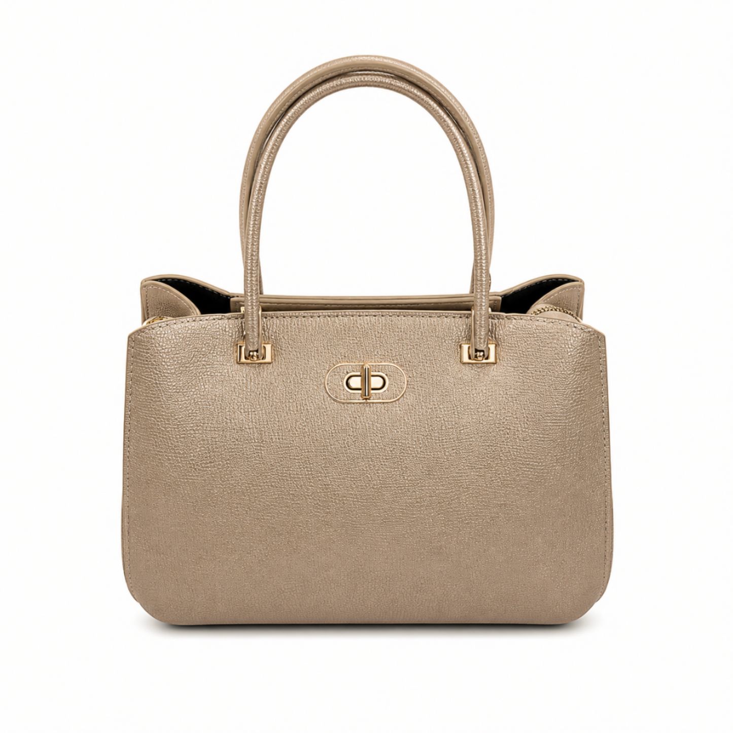 Gold Metallic Tote Bag/Crossbody