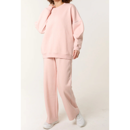 Remi Pink Two Piece Leisuresuit/Crystal Detail