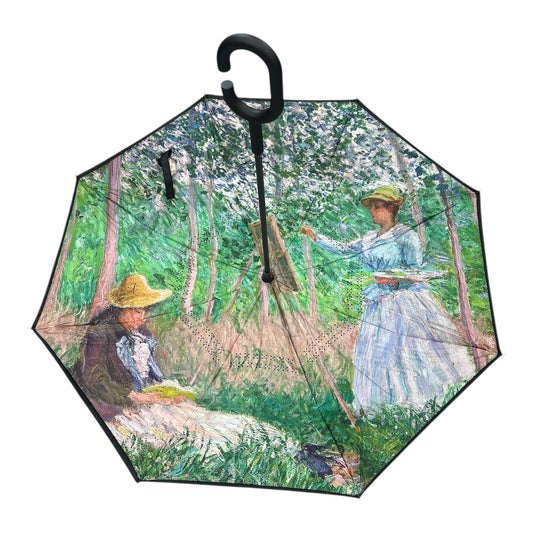 Upside Down Umbrella Woodland Ladies