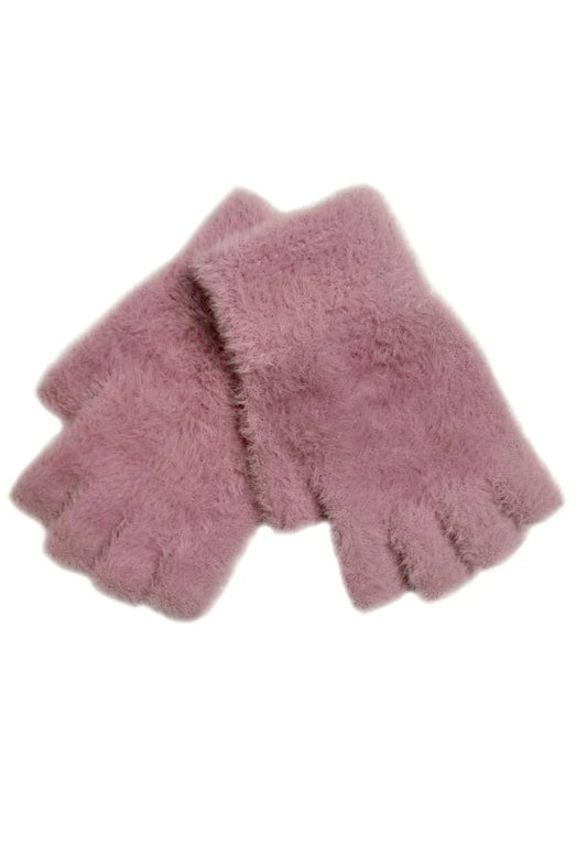 Soft Fingerless Gloves (6 Colours)