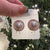 Clip on Earrings Rose Gold/Crystal/Pearl